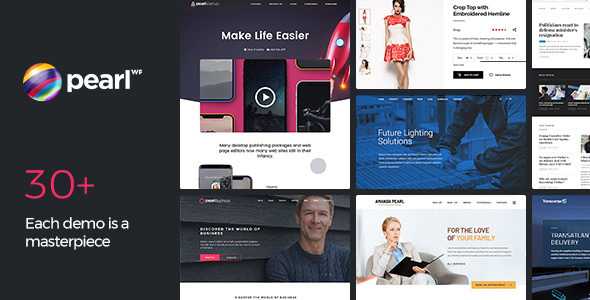 Pearl WP v3.1.1 - Corporate Business WordPress Theme