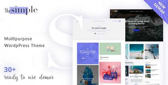 The Simple v2.3.3 - Business WordPress Theme