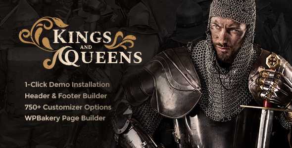 Kings & Queens v1.1.2 - Historical Reenactment Theme