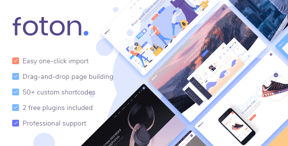 Foton v1.4 - A Multi-concept Software Landing Theme