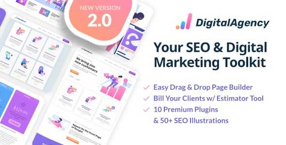 SEO WP v2.1 - Online Marketing, SEO, Social Media Agency