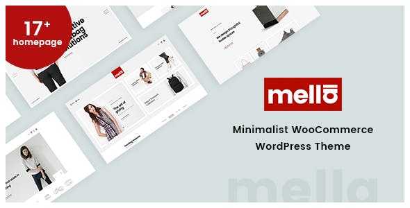 Mella v1.2.10 - Minimalist Ajax WooCommerce WordPress Theme