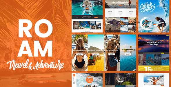 Roam v1.7 - Travel and Tourism WordPress Theme