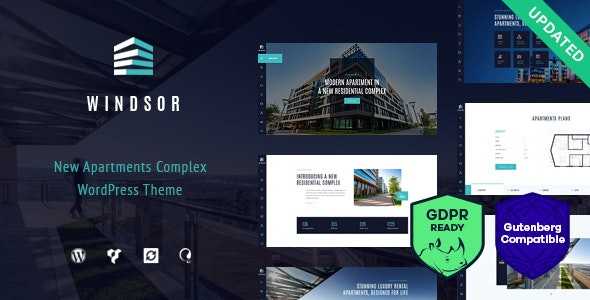Windsor v1.8.3 - Apartment Complex / Single Property WordPress Theme