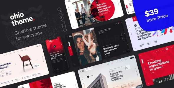 Ohio v1.0.2 - Creative Portfolio & Agency WordPress Theme