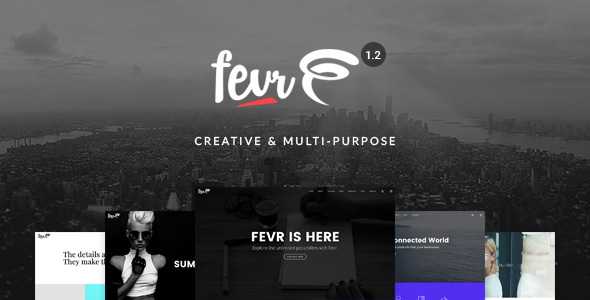 Fevr v1.2.9.9 - Creative MultiPurpose Theme