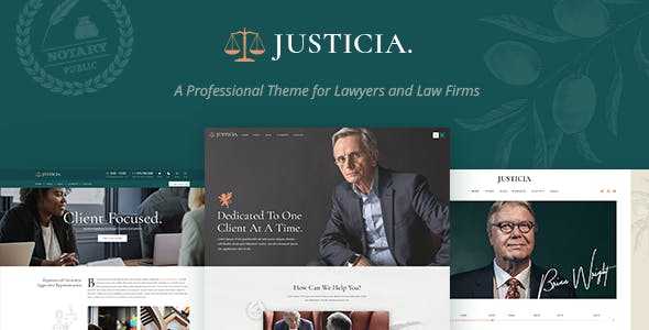 Justicia v1.2.0 - Lawyer and Law Firm Theme