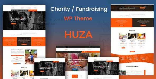 Huza v1.12 - Charity/Fundraising Responsive Theme