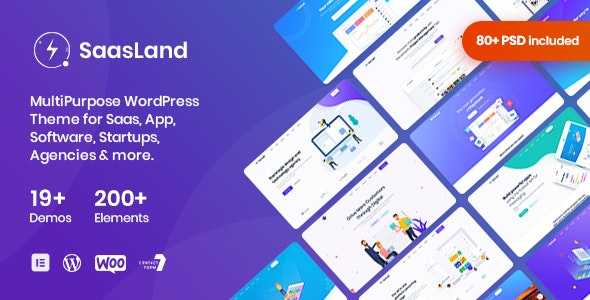 SaasLand v2.2.8 - MultiPurpose Theme for Saas & Startup