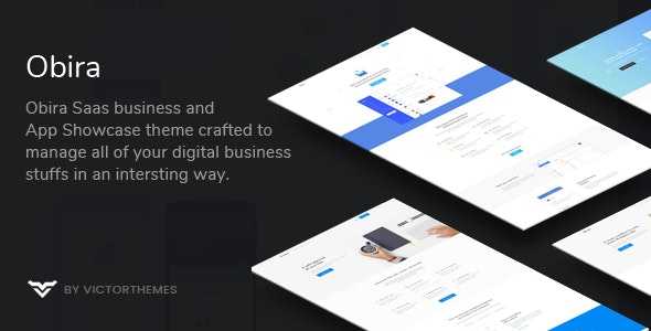 Obira v1.9.2 - SaaS Business & App Showcase WordPress Theme