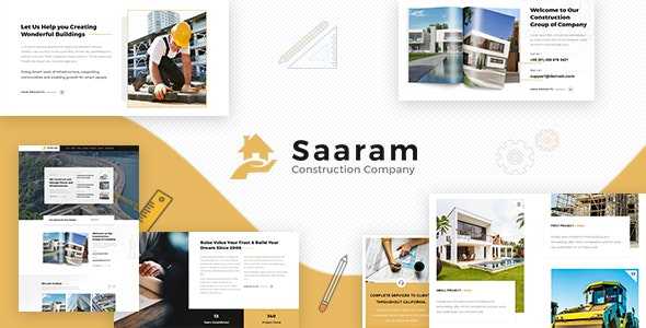Saaram v1.3 - Architect WordPress