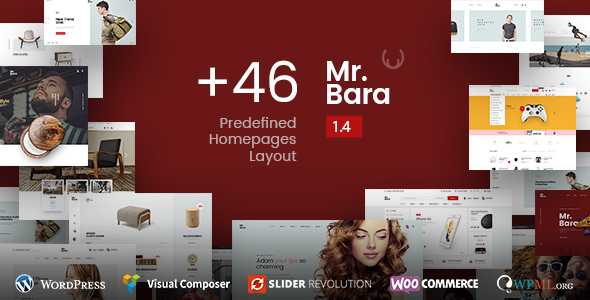 Mr.Bara v1.8.0 - Responsive Multi-Purpose eCommerce Theme