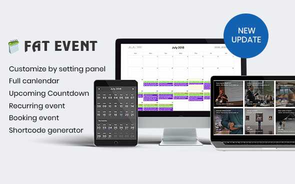 FAT Event v3.7 - WordPress Event and Calendar Booking