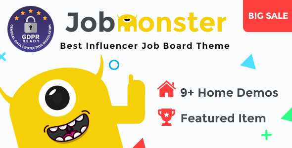Jobmonster v4.6.0.5 - Job Board WordPress Theme