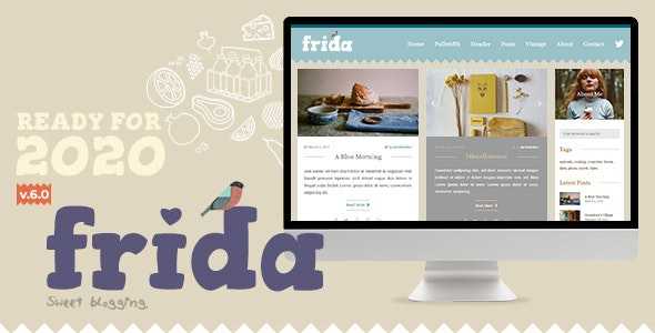 Frida v6.0.1 - A Sweet & Classic Blog Theme