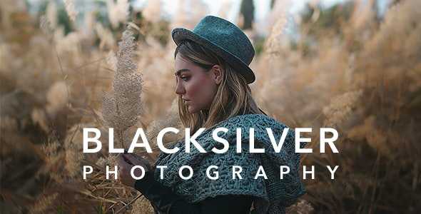 Blacksilver v1.8.9 - Photography Theme for WordPress