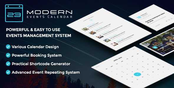 Modern Events Calendar v5.1.8 - Responsive Event Scheduler