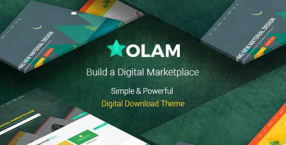 Olam v4.5.0 - WordPress Easy Digital Downloads Theme