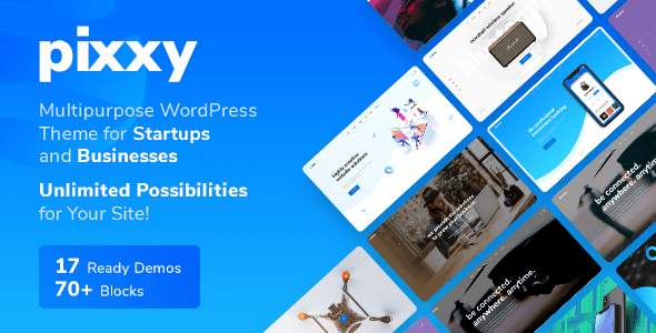 Pixxy v1.1.1 - App, Software & SaaS Startup WordPress