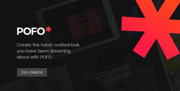 Pofo v1.1.12 - Creative Portfolio and Blog WordPress Theme