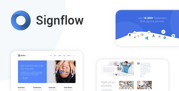 Signflow v1.4.7 - Ultra Modern Tech & Startup Theme