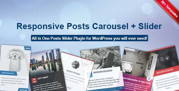 Responsive Posts Carousel v1.3.6 - WordPress Plugin