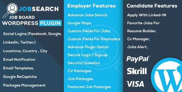 JobSearch - 1.4.7 - WP Job Board WordPress Plugin