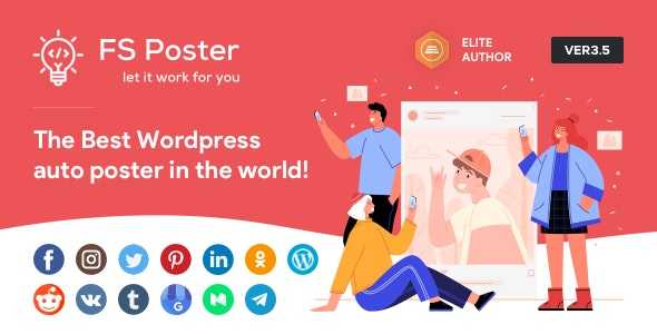 FS Poster v3.5.5 - WordPress Auto Poster & Scheduler
