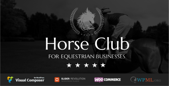 Horse Club v2.2 - Equestrian WordPress Theme