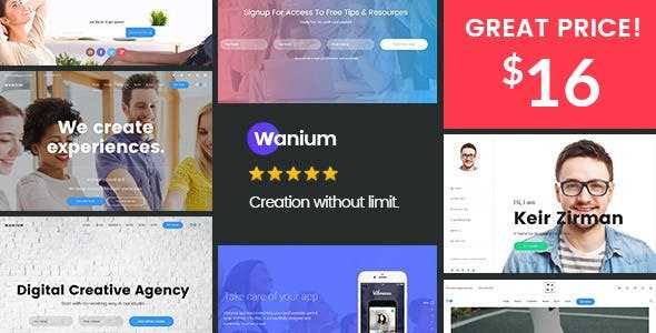 Wanium v1.6.6 - A Elegant Multi-Concept Theme