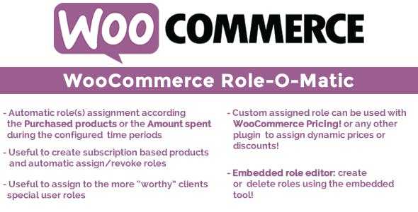 WooCommerce Role-O-Matic v7.9