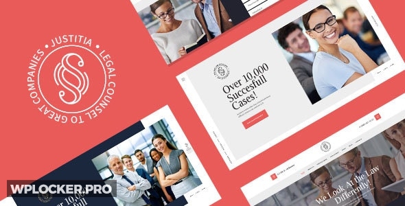 Justitia v1.0.3 - Multiskin Lawyer & Legal Adviser WordPress Theme