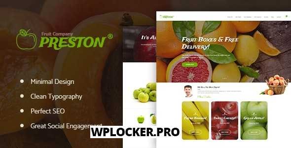 Preston v1.1.4 - Fruit Company & Organic Farming