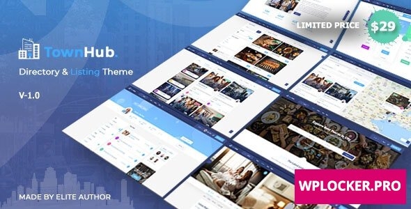 TownHub v1.2.1 - Directory & Listing WordPress Theme