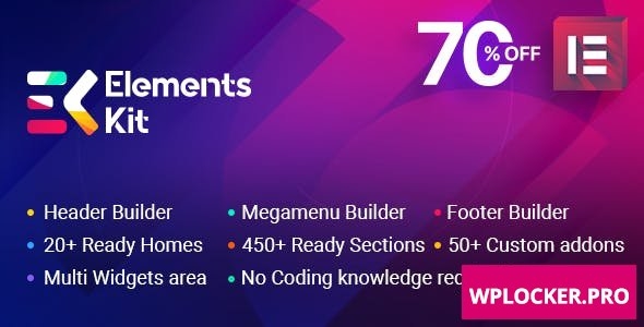 ElementsKit v1.4.6 - The Ultimate Addons for Elementor Page Builder