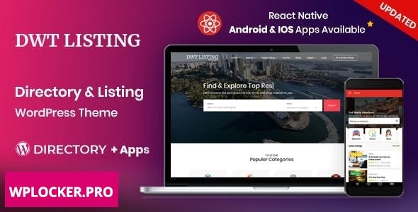 DWT Listing v3.1.3 - Directory & Listing Wordpress Theme