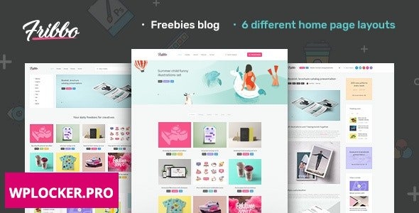 Fribbo v1.0 - Freebies Blog WordPress Theme