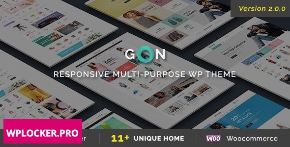 Gon v2.0.6 - Responsive Multi-Purpose Theme