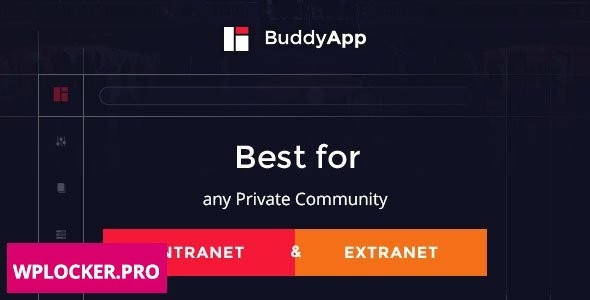 BuddyApp v1.8 - Mobile First Community WordPress theme