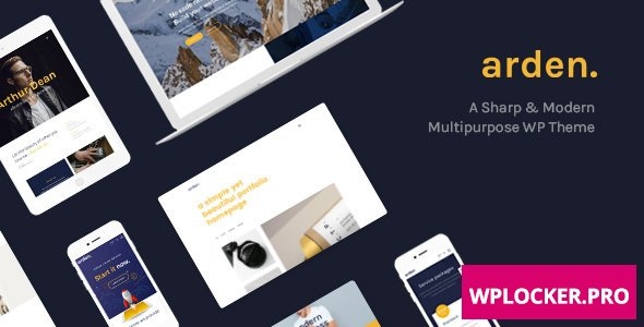 Arden v2.5.0 - A Sharp & Modern Multipurpose Theme