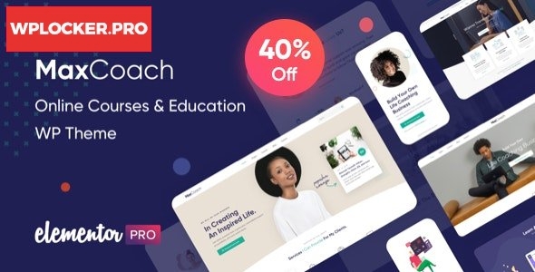 MaxCoach v1.2.4 - Online Courses & Education WP Theme