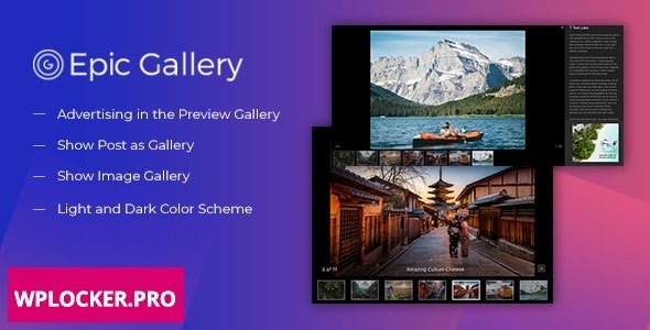 Epic Zoom Gallery v1.0.1 - WordPress Plugin & Add Ons for Elementor & WPBakery Page Builder
