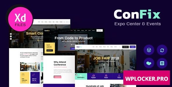 ConFix v1.0.0 - Expo & Events WordPress Theme