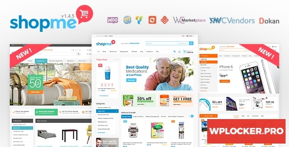 ShopMe v1.5.3 - Woocommerce WordPress Theme