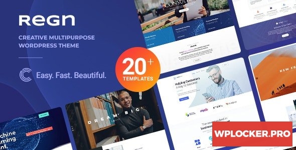 Regn v1.0.3 - Modern Multi-Purpose WordPress Theme