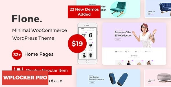 Flone v1.2.7 – Minimal WooCommerce WordPress Theme