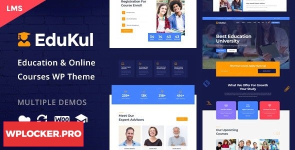 Edukul v1.3 - Online Courses WordPress Theme
