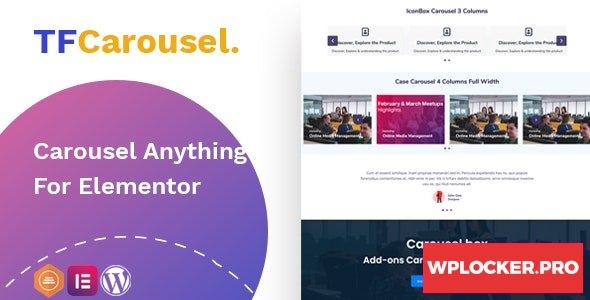 TfCarousel v1.0.0 - Carousel Anything For Elementor