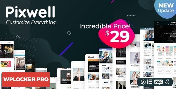 Pixwell v4.2 - Modern Magazine