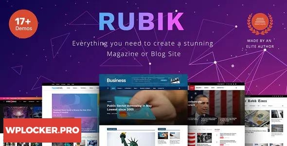 Rubik v1.9 - A Perfect Theme for Blog Magazine Website